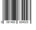 Barcode Image for UPC code 0081483834023