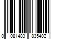 Barcode Image for UPC code 0081483835402