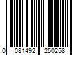 Barcode Image for UPC code 0081492250258