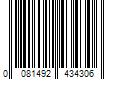 Barcode Image for UPC code 0081492434306