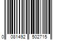 Barcode Image for UPC code 0081492502715