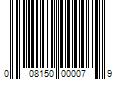 Barcode Image for UPC code 008150000079