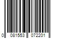 Barcode Image for UPC code 0081553072201