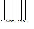 Barcode Image for UPC code 0081555226541