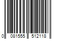 Barcode Image for UPC code 0081555512118