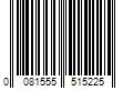 Barcode Image for UPC code 0081555515225