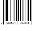 Barcode Image for UPC code 0081584000815