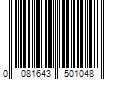 Barcode Image for UPC code 0081643501048