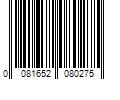 Barcode Image for UPC code 0081652080275