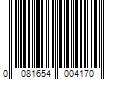 Barcode Image for UPC code 0081654004170