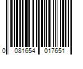 Barcode Image for UPC code 0081654017651