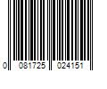 Barcode Image for UPC code 0081725024151