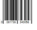 Barcode Image for UPC code 0081738343058