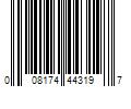 Barcode Image for UPC code 008174443197