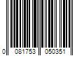 Barcode Image for UPC code 0081753050351