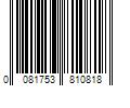 Barcode Image for UPC code 0081753810818