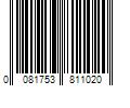 Barcode Image for UPC code 0081753811020