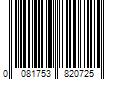 Barcode Image for UPC code 0081753820725