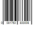 Barcode Image for UPC code 0081753833008