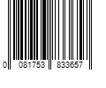 Barcode Image for UPC code 0081753833657