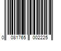 Barcode Image for UPC code 00817650022241