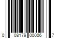 Barcode Image for UPC code 008179000067