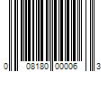 Barcode Image for UPC code 008180000063