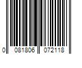 Barcode Image for UPC code 0081806072118