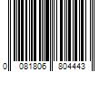 Barcode Image for UPC code 0081806804443