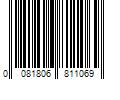 Barcode Image for UPC code 0081806811069. Product Name: Keeco LLC Mainstays Vertical Stripe Sham King 2 Count