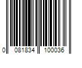 Barcode Image for UPC code 00818341000364