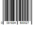 Barcode Image for UPC code 0081834500027