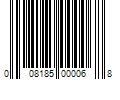 Barcode Image for UPC code 008185000068