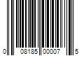 Barcode Image for UPC code 008185000075