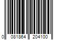 Barcode Image for UPC code 0081864204100