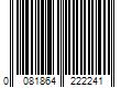 Barcode Image for UPC code 0081864222241