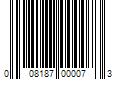 Barcode Image for UPC code 008187000073