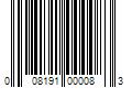 Barcode Image for UPC code 008191000083