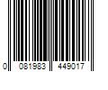 Barcode Image for UPC code 0081983449017