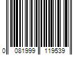 Barcode Image for UPC code 0081999119539