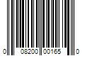 Barcode Image for UPC code 008200001650