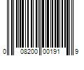 Barcode Image for UPC code 008200001919