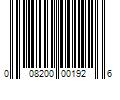 Barcode Image for UPC code 008200001926