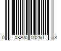 Barcode Image for UPC code 008200002503