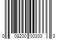 Barcode Image for UPC code 008200003333