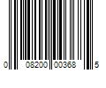 Barcode Image for UPC code 008200003685