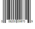 Barcode Image for UPC code 008200006709