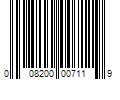 Barcode Image for UPC code 008200007119