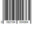 Barcode Image for UPC code 0082184004364