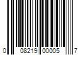 Barcode Image for UPC code 008219000057